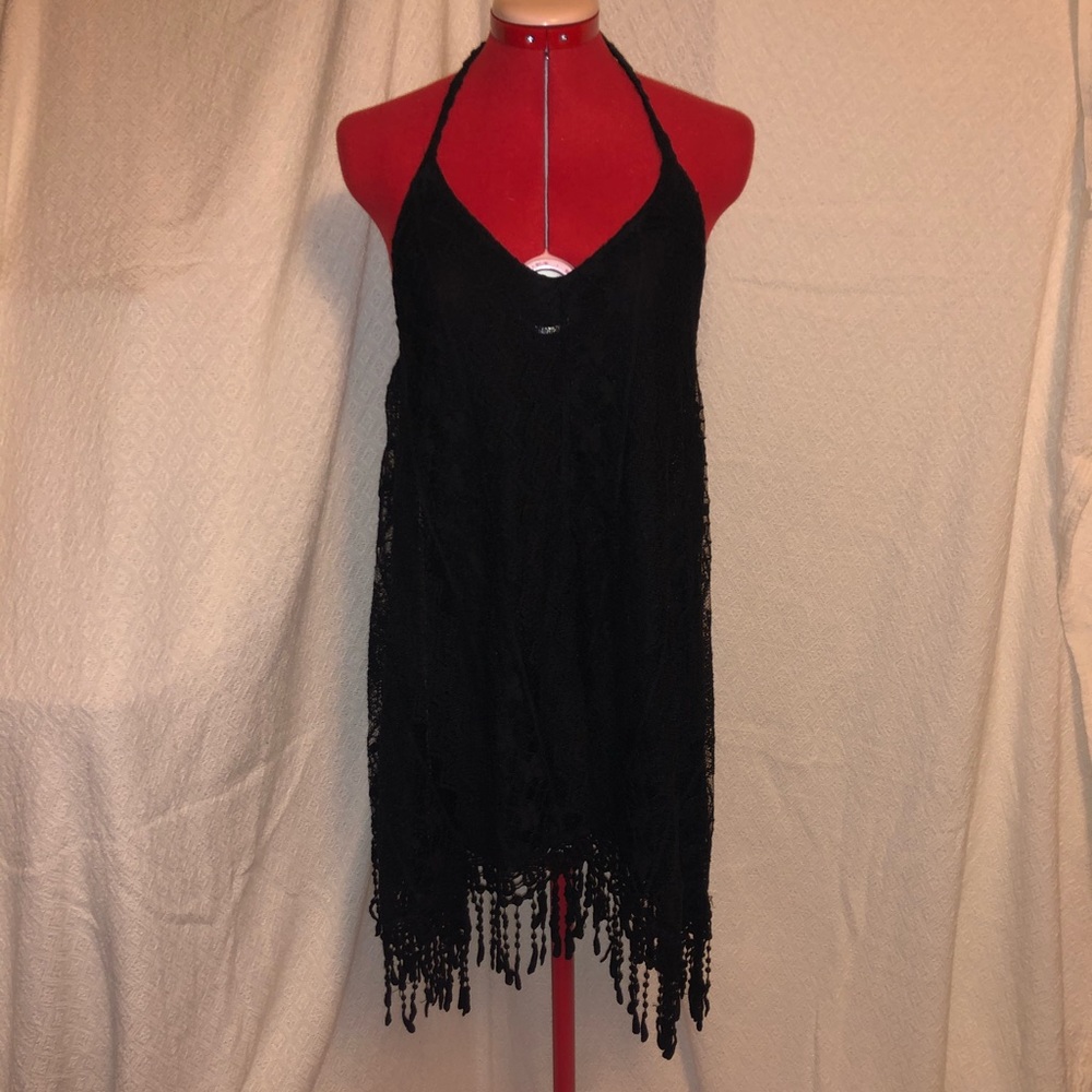 Ocean Drive Boho - style crocheted Dress